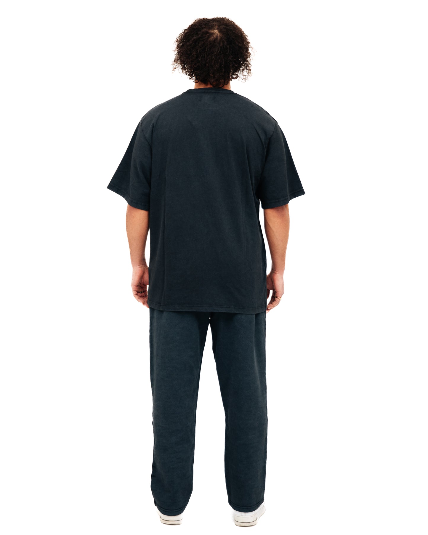 T-Shirt Orchidée Gris Délavé