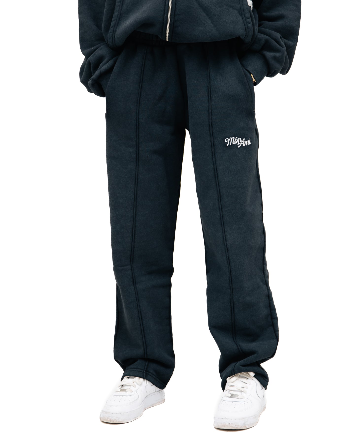 Pantalon Orchidée Gris Délavé
