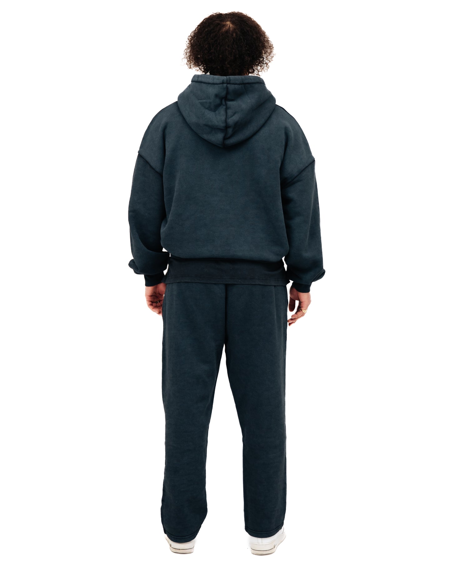 Pull á Capuche Orchidée Gris Délavé
