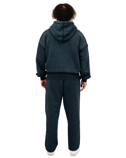 Pull á Capuche Orchidée Gris Délavé