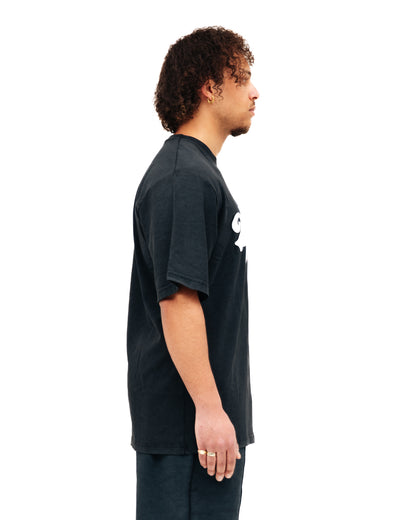 T-Shirt Orchidée Gris Délavé